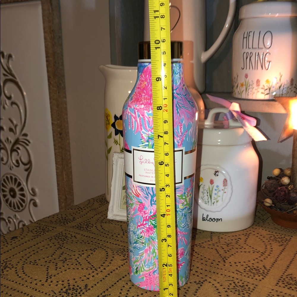 Lilly Pulitzer Stainless Steel Water Bottle Featured In Cay To My Heart 20oz - Picture 11 of 11